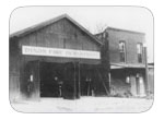 Dixon Fire Dept. and Jail, photo circa 1921 - Firehouse built in 1891. The jail built in 1898