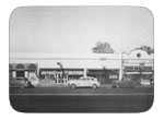 West Side of North First Street, circa 1946 -  Dawsons, Gerlach's ice cream parlor, acme club bar and Waynick's fountain.